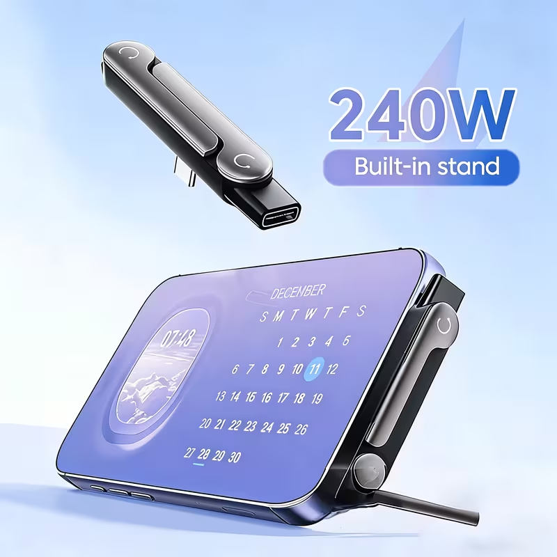 240W 타입 C 어댑터 고속 충전 90 °   엘보  - Ev Charger 리뷰 및 가격