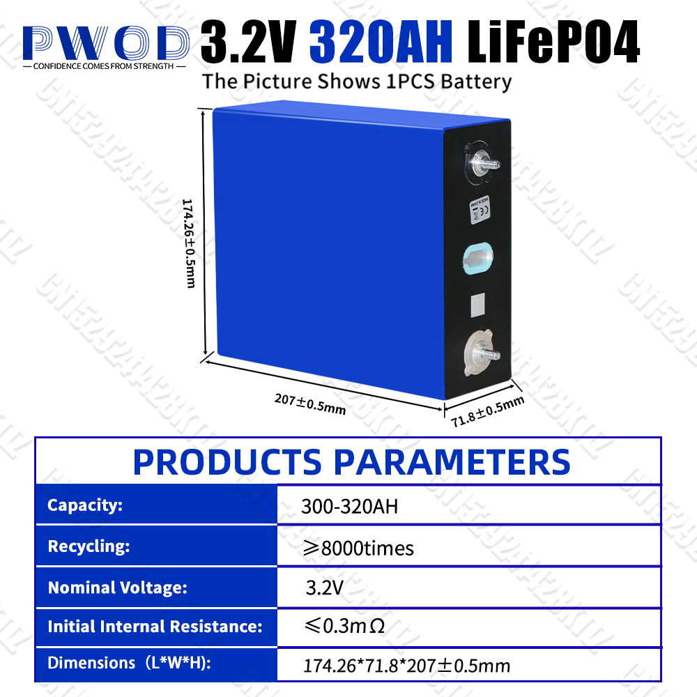 3.2V Lifepo4 배터리 320AH 미국 재고 8 - Ev Charging Pile 리뷰 및 가격