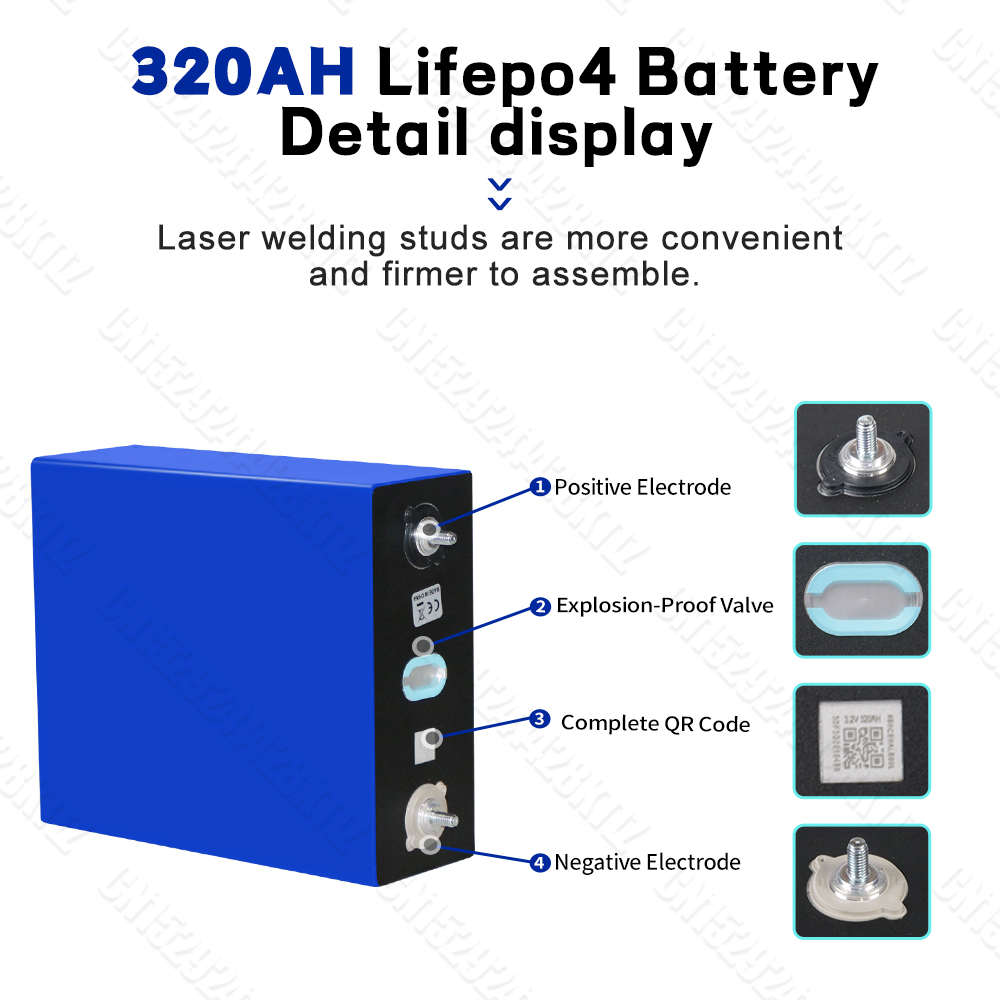3.2V Lifepo4 배터리 320AH 미국 재고 8 - Ev Charging Pile 리뷰 및 가격