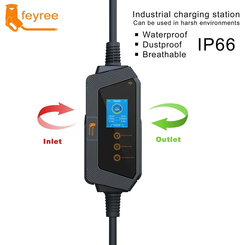 페이리 타입1 휴대용 전기차 충전기 7KW 32A 1상 - Portable Ev Charger 리뷰 및 가격