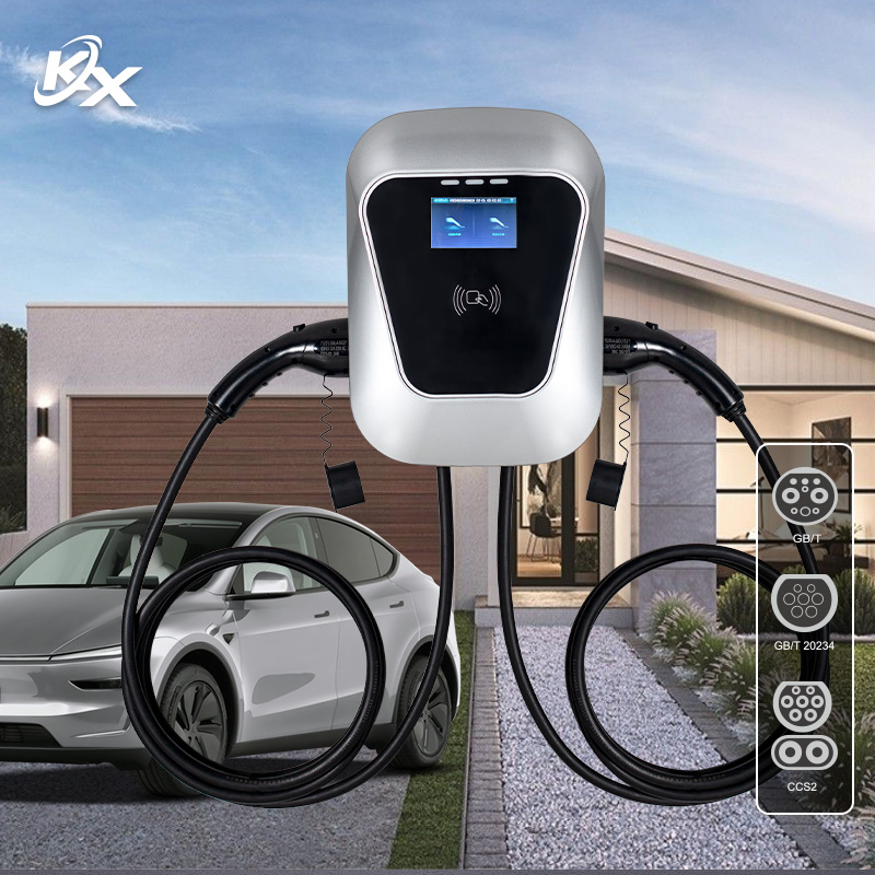 14kW 듀얼 벽걸이형 EV 충전기 타입1 타입2 GB - Home Ev Charger 리뷰 및 가격